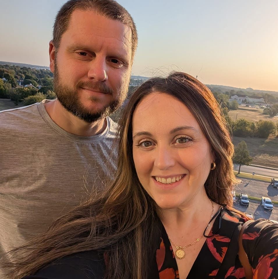 Caleb and Andrea Harper, owners of Harpers Hot Shot Trucking